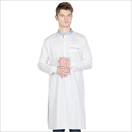 White Cotton Kurta