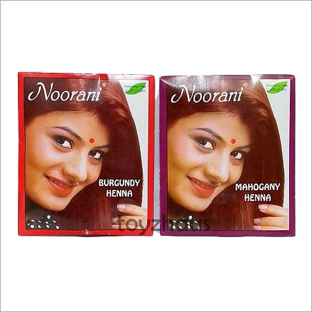 Noorani Hair Henna Ingredients: Herbal
