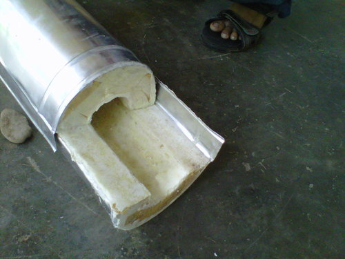 Aluminium Cladding Section Pipe