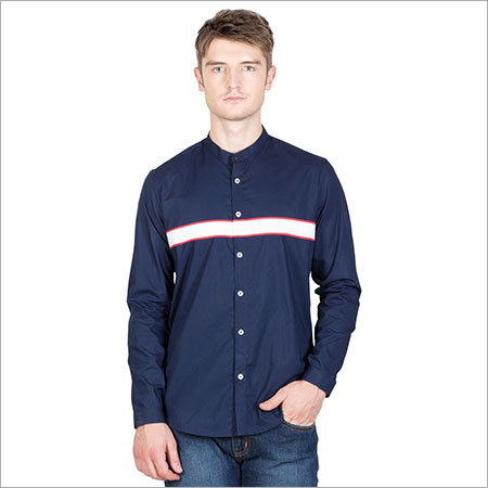 Nevy Blue Mens Designer Shirts