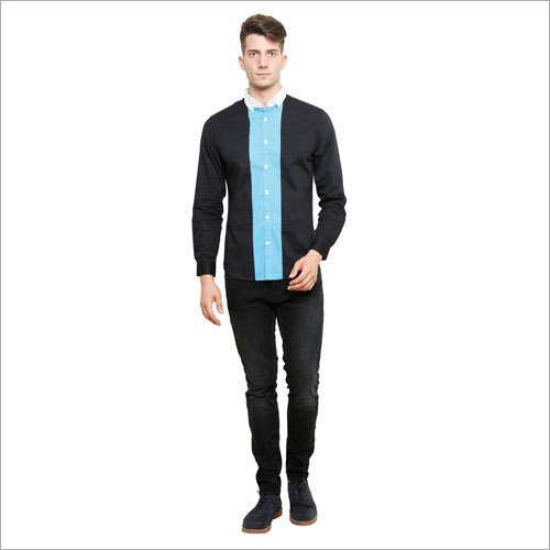 Black Stylish Cotton Shirts