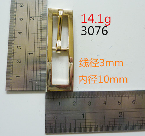 Pin buckles brass gold buckle for handbags eco-friendly good quality