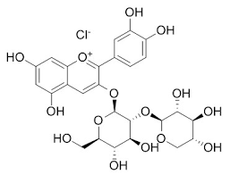 Cyanidin 3-sambubioside chloride