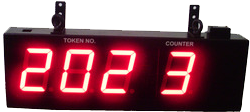 Bank Token Display Board
