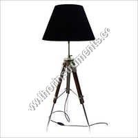 Nautical Brown Tripod Table Lamp Home Decor