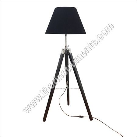 Royal Nautical Black Tripod Table Lamp Shade Decor Power Source: Electric