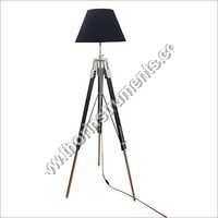 Beautiful Nautical Black Tripod Floor Lamp Shade