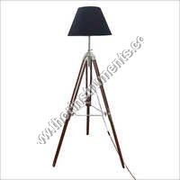 Hollywood Nautical Floor Lamp Wooden Tripod Decor