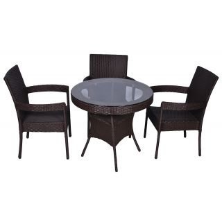 Outdoor Set Dark Brown