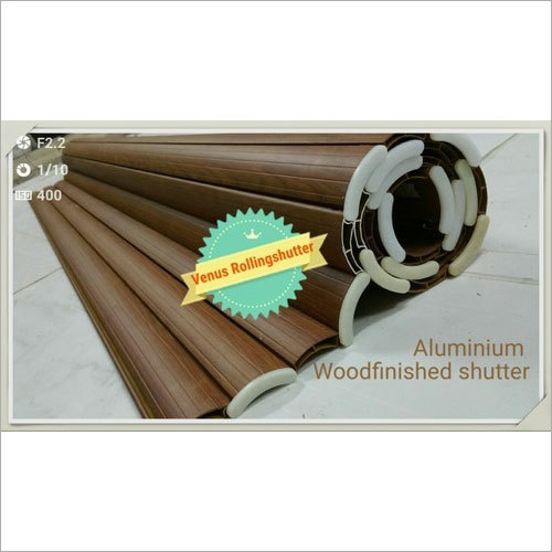 Automatic Aluminum Wood Finishing Rolling Shutters
