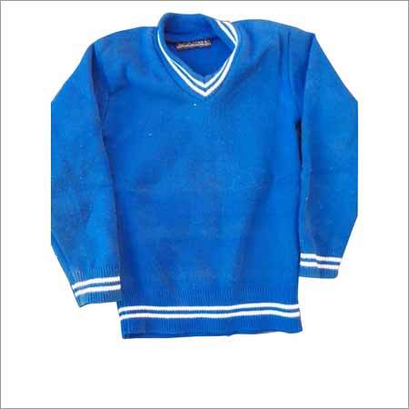 Blue Kids School Sweater