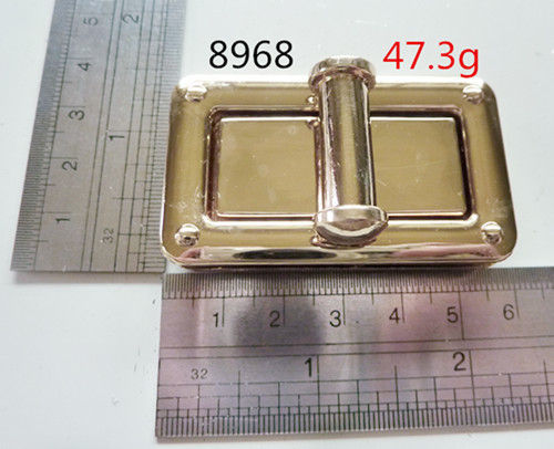 factory price twist lock light gold handbags items