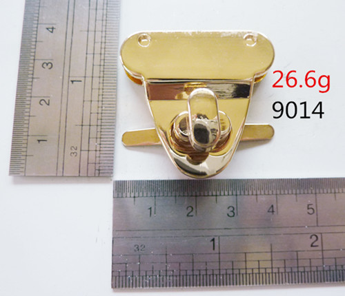 Tiwst Gold Lock Luxury Bags Hardware Good Quality