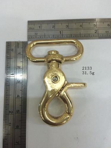 Pale Gold Key Chain Hooks