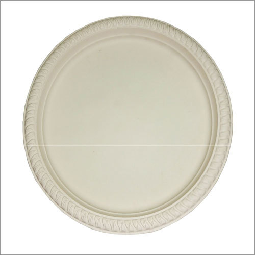 Biodegradable 12'' Plain Plate