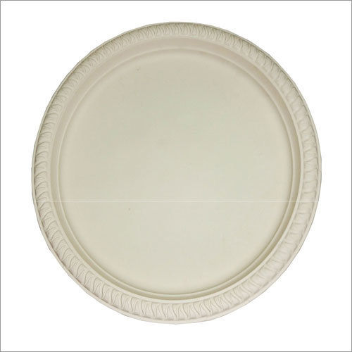 Biodegradable 12'' Plain Plate