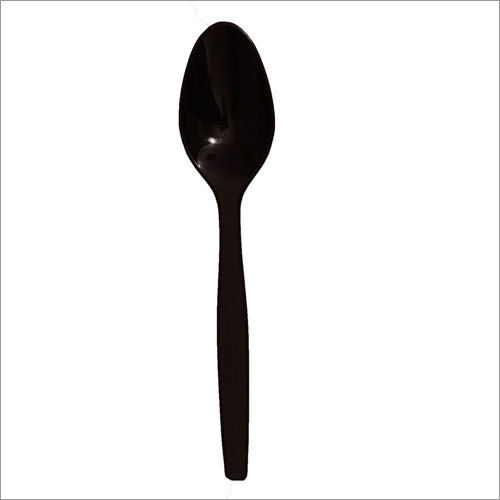 Disposable Black Spoon