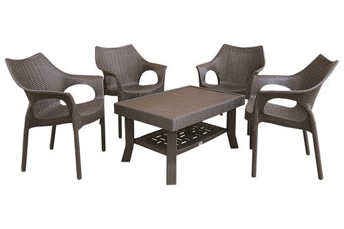 Outdoor Set Brown