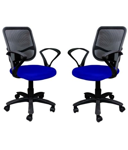 Machine Made Computer Chair Blue