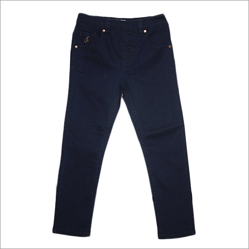 Girls Plain Jeans