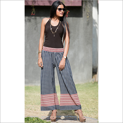 Printed Cotton Palazzo