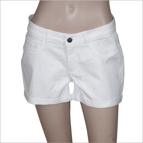 Ladies Woven Twill Shorts
