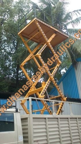 Hydraulic X Lifts Body Material: Stainless Steel