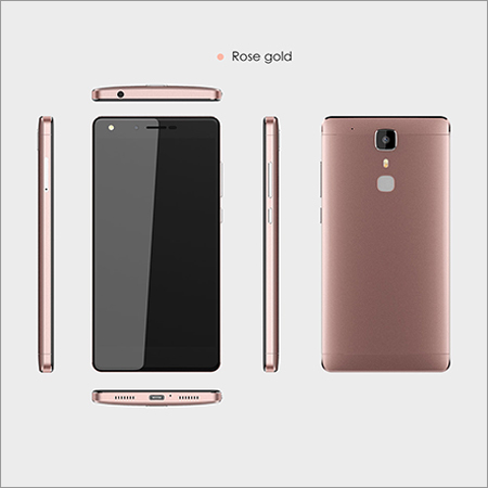 Rose Gold Smartphone