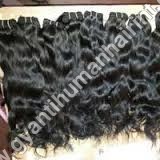 Nartural Wavy Human Hair Extension Machine Weft