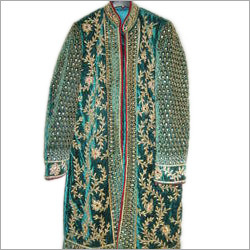 Velvet Dupion Silk Groom Coat