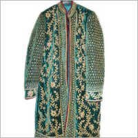 Velvet Dupion Silk Groom Coat