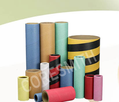 Colored Paper Tubes and Cones