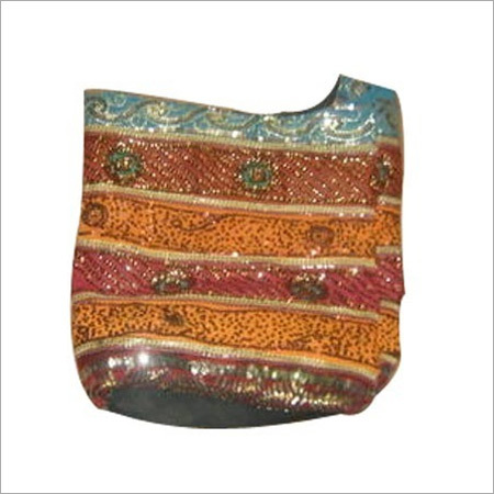Mirror Work Cotton Bag