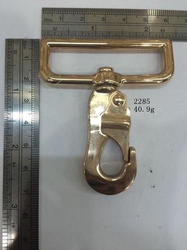 40g Big Ring Light Gold Keychain Hook