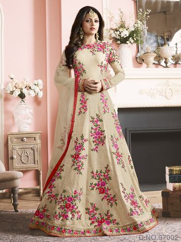 Cream Awesome Salwar Suit