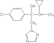 Cyproconazol C15H18Cln3O