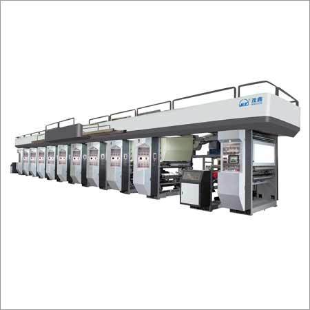 Automatic Electronic Shaft High Speed Gravure Printing Machine