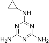 Cyromazin C6h10n6