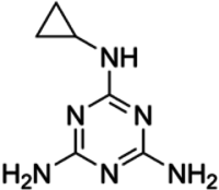 Cyromazin C6h10n6