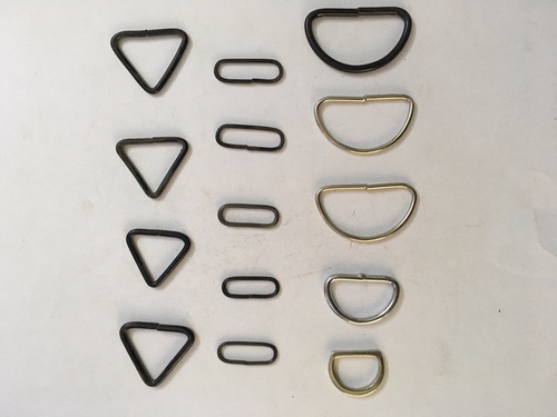 Black Coated Buckles