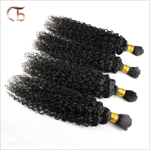 Non Remy Curly Human Hair