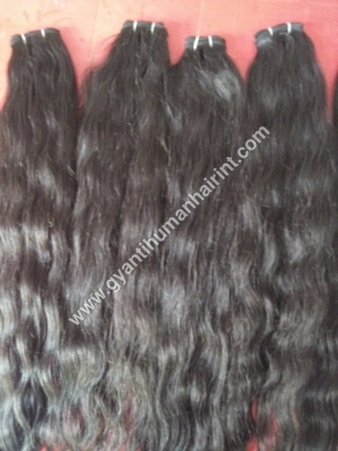 Human Machine Weft Hair