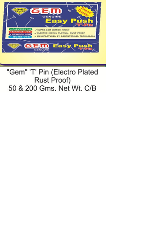 Gem T Pin Cb