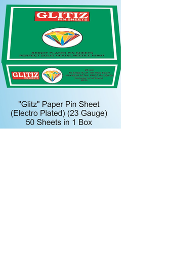 Glitz Pin Sheet