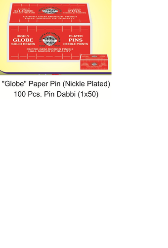 Globe 100 pin
