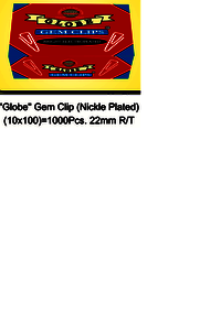 22 Mm Nickel Plated Paper Clips