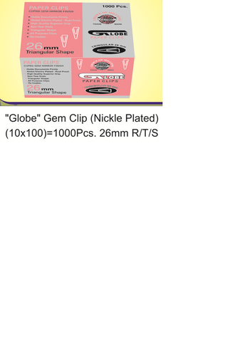 26 Mm Nickel Plated Paper Clips Undefined
