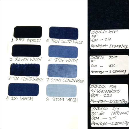 Indigo Lycra Fabric