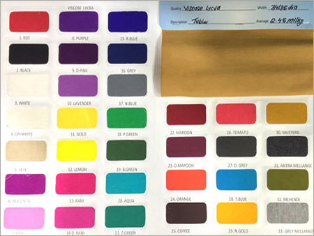 Viscose Lycra Fabric