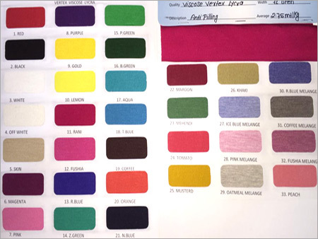 Vortex Viscose Lycra Fabric